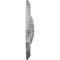 Ekena Millwork Oxford Ceiling Medallion, Hand-Painted Ultra Pure White Crackle, 16 7/8"W x 11 3/4"H x 1 1/2"P CM16OXUWC - alternate 4